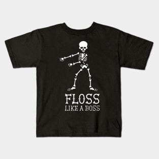 skull Like A Boss Kids T-Shirt